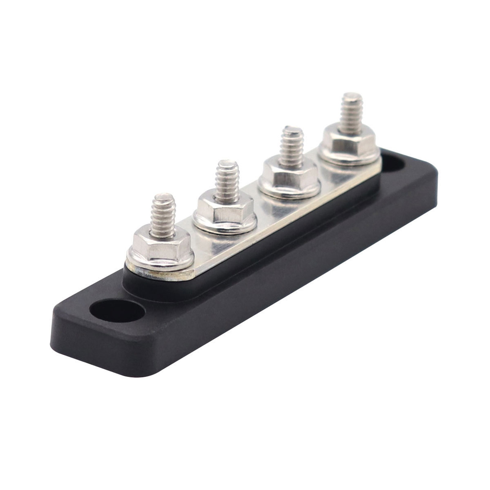 Power Distribution Block Bus Bar, Buss Bar Stud Terminal Positions Bus Bar Electric Terminal Junction Block 100Amp 48 V