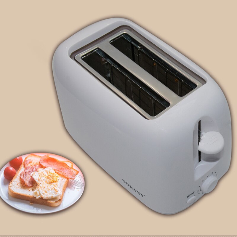 Costway automatique grille-pain chauffage et dégivrage multi-fonction machine à pain ménage petit déjeuner grille-pain mini machine à sandwich