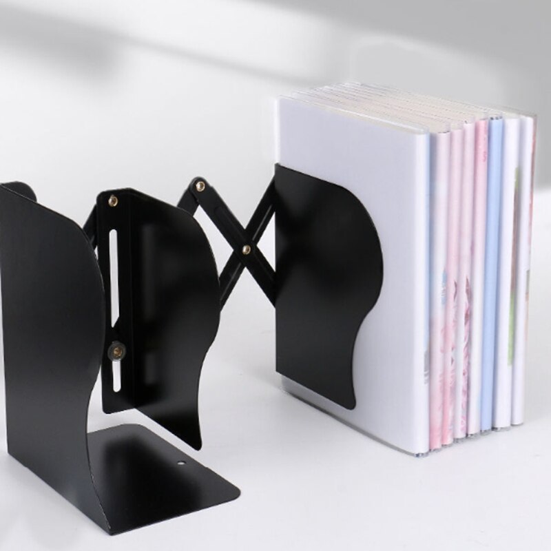 Verlängerung Einstellbare Metall Buchstützen schwer Pflicht Buch Schreibtisch Datei Ordner Versenkbaren Ständer Bücherregal Gestell Halfter