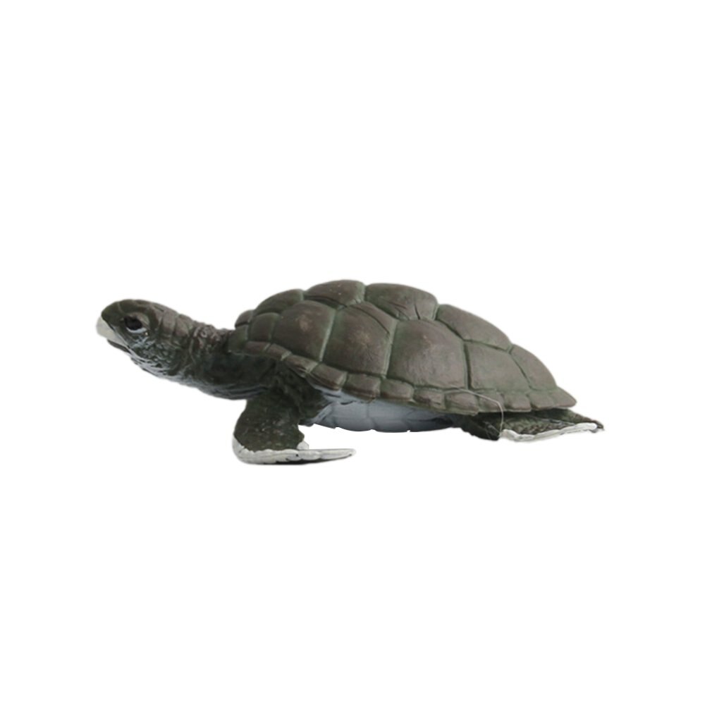 Simulation Great White Shark Whale Shark Marine Biology Model Turtle Penguin Underwater World Children'S Animal Toys: Sea turtle