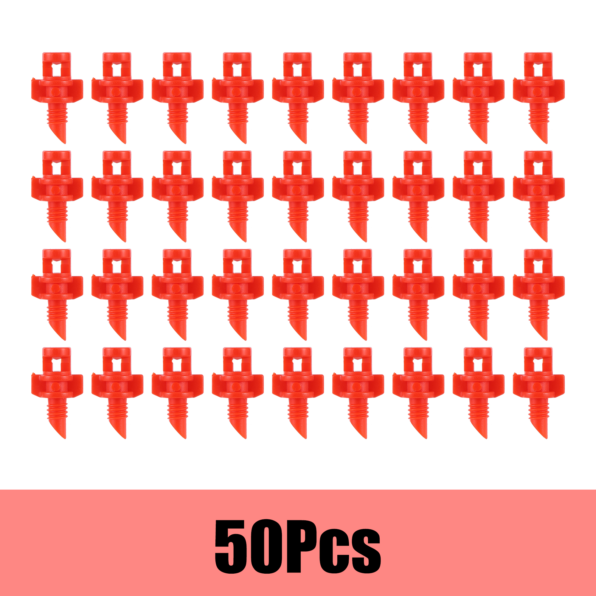 90-360 Degree Micro Refraction Nozzle Sprinkler Head Garden Irrigation Mist Sprayer Watering System Atomizing Nozzle 20/50/100Pc: PURPLE