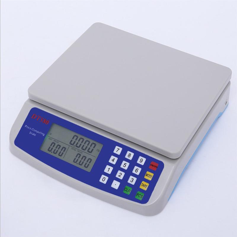 30Kg/1G Precisie Digitale Weegschaal Elektronische Weegschaal Weegschaal Lcd Display Weegschaal Nauwkeurigheid Gewicht Balance Weegschalen