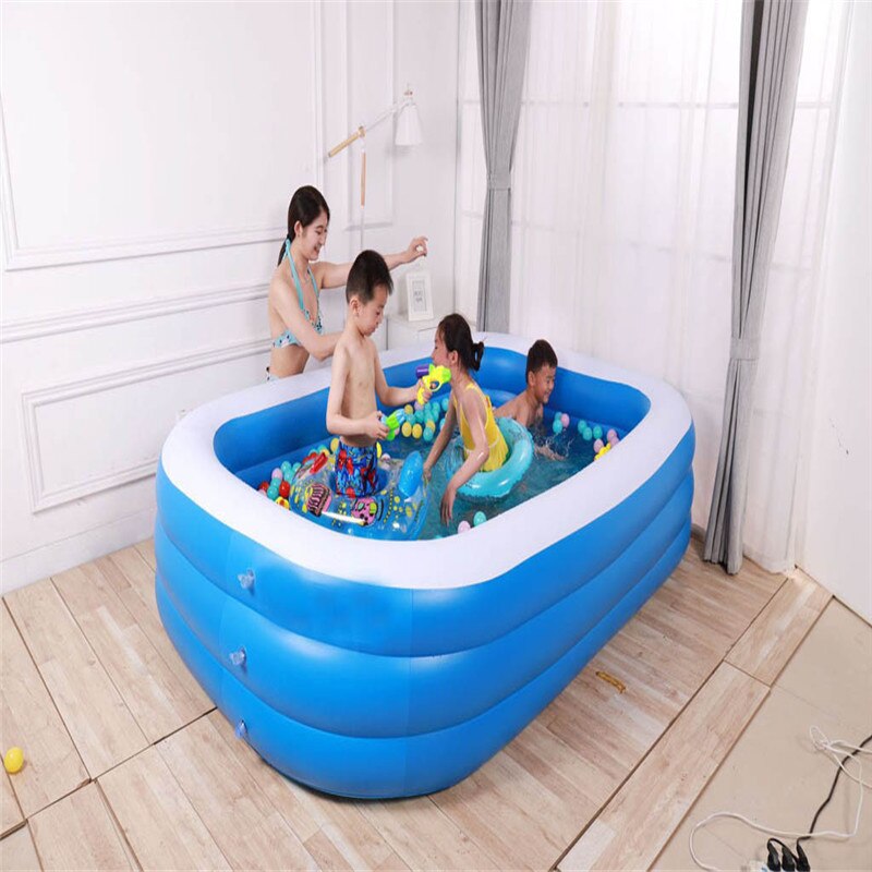 Piscine super grande famille extérieur grand jouet pataugeoire piscine gonflable pour enfants piscine épaissie bébé maison bébé