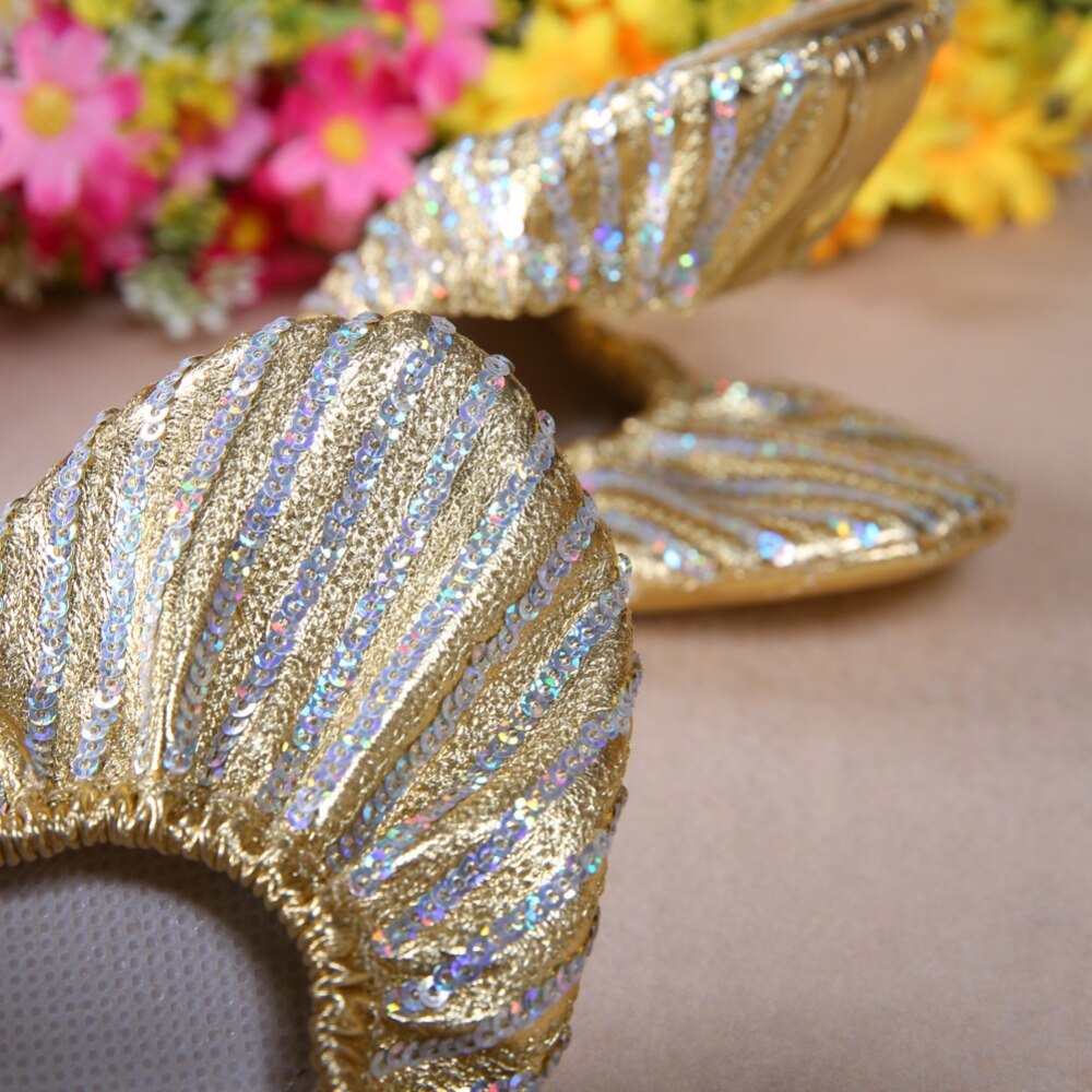EFINNY Women Girl Belly Dance Shoes Slipper Flat Ballet Gymnastics Dancing Shoes