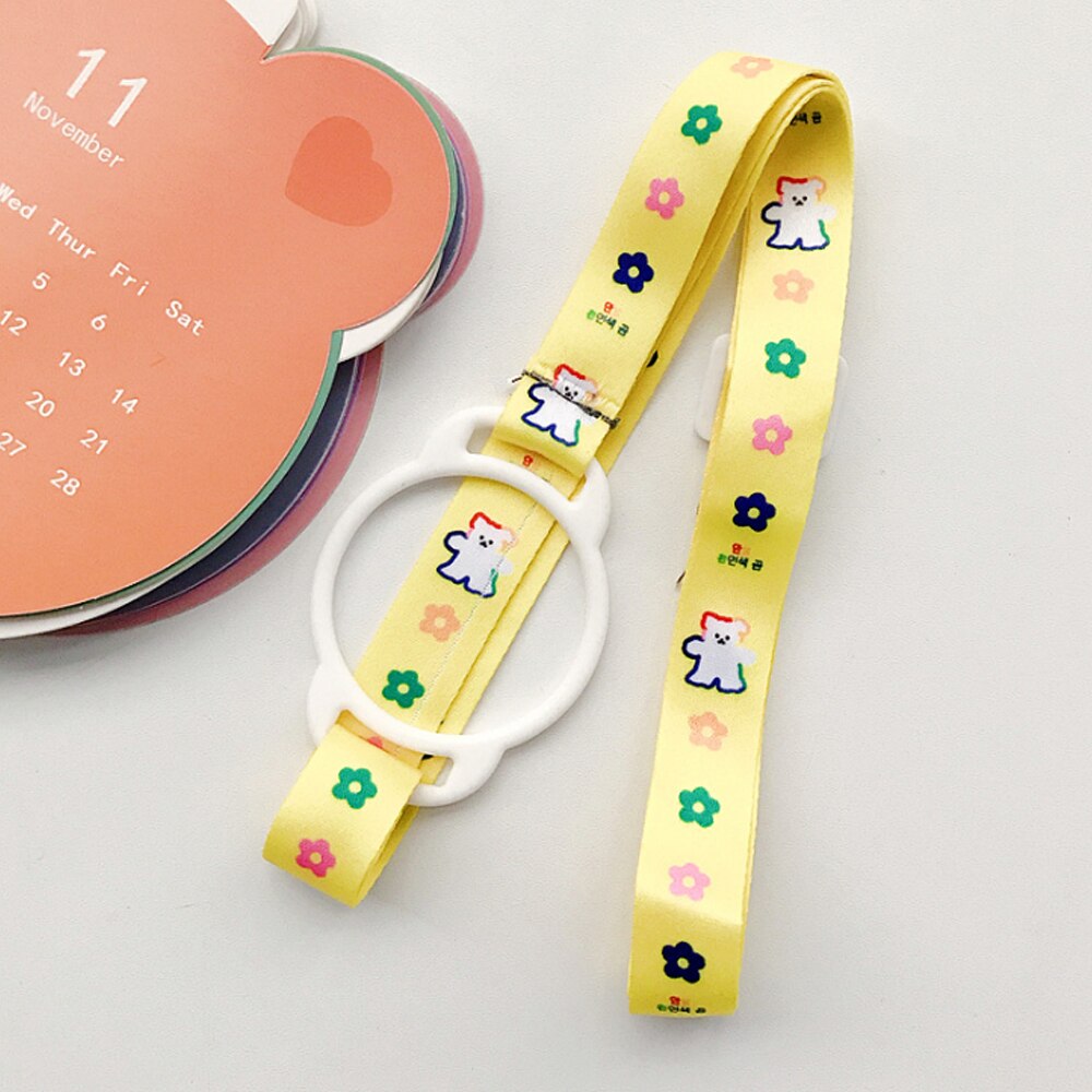 Plastic Water Bottle Tour Drinking Bottle lanyard Yakult Shape Cute Kawaii Milk Carton Shaker Bottle for Kids/Adult: 02