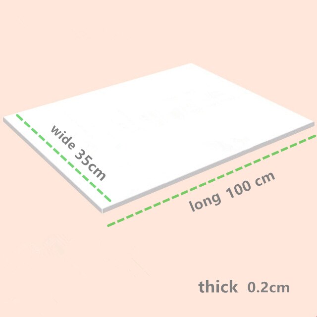 2pcs Eva foam sheets,Craft eva sheets, Easy to cut,Punch sheet DIY building model materials by hand: white100x35x0.2cm2pc