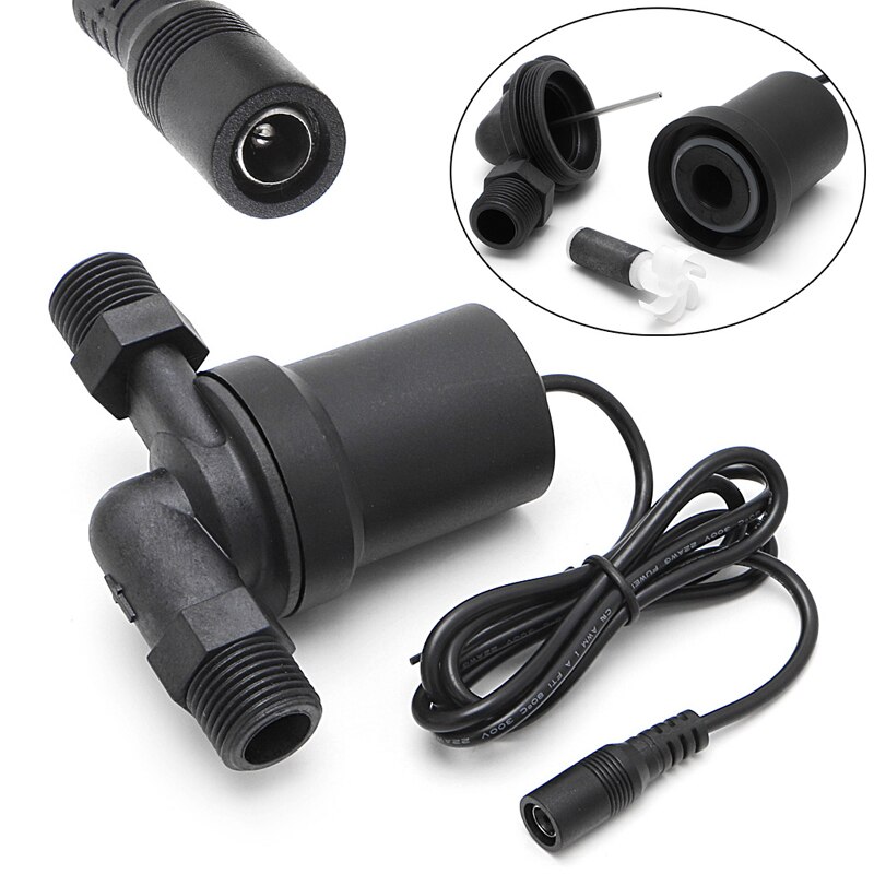 TE091 3m Head 12V 480L/H Brushless Solar Circulation Motor Water Pump Silent