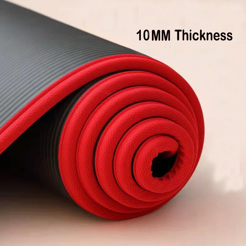 10mm Yoga matt Dicken Yoga Akupressur matt Meditation Anti-Unterhose matt Fitnessstudio Massage Pad Körper Gebäude Yogamat Sport matratze Zu Hause