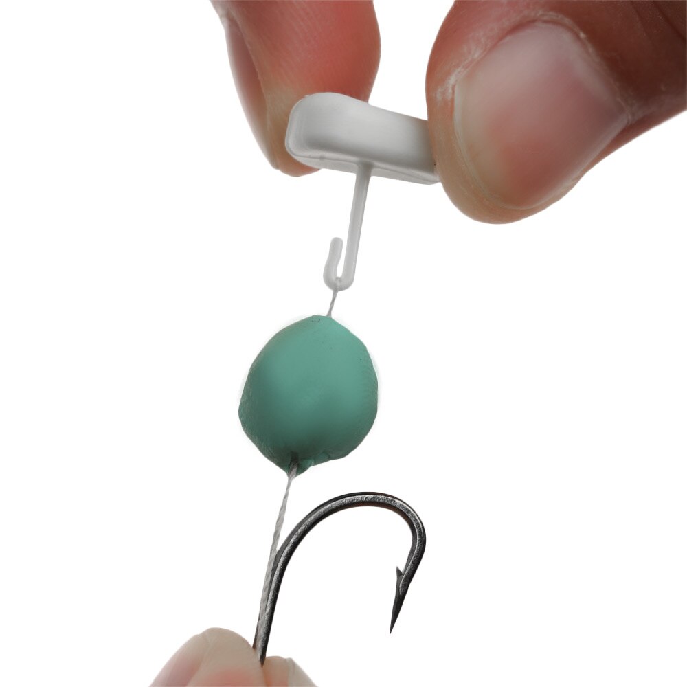 50Pcs Carp Corn Bait Pop Up Hair Rig Stop Fishing Tackles Boilies Bait Stopper With Micro Fishing Hook Stops Beads Accessories