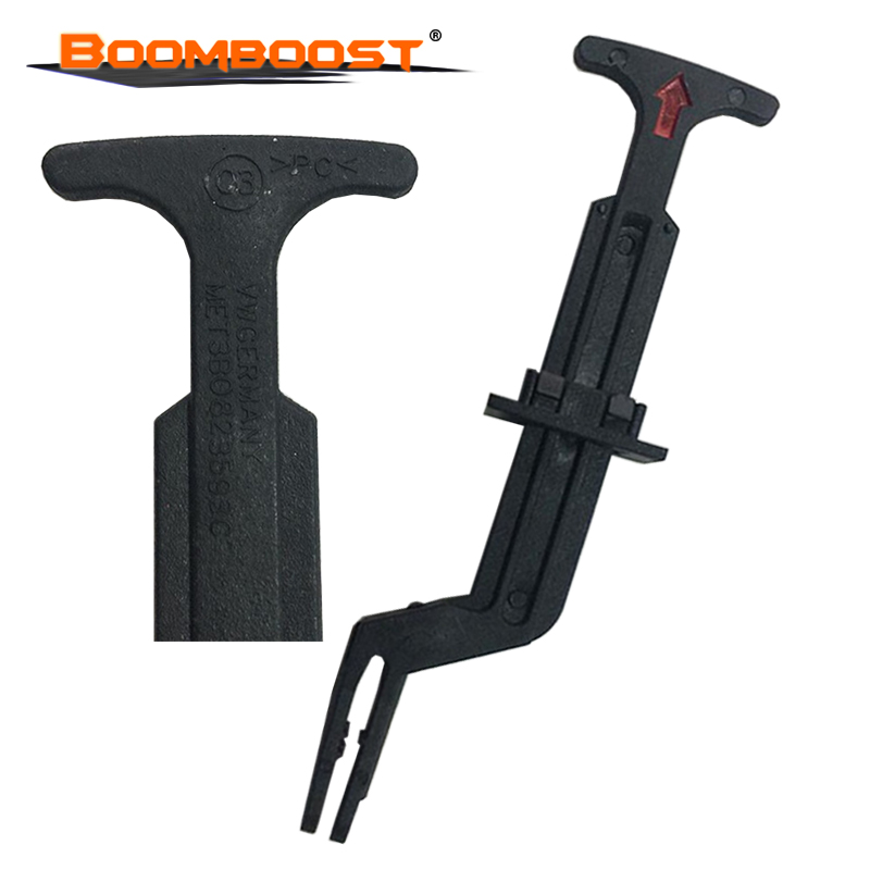 1 pieza de capó negro, manija de bloqueo de varilla de liberación 3B0823593 para VW Passat B5/B5.5 1998 1999 2000 2001 2002 2003 2004