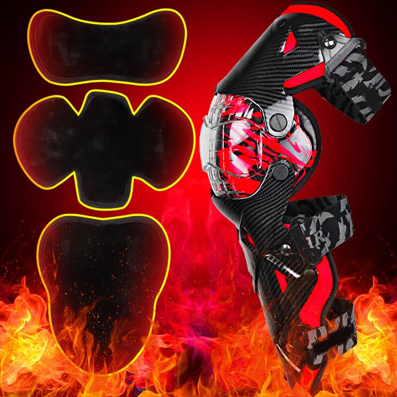 Motorcycle Knee Pads Knight Riding Fall Resistance Leg Guard Equipment For Motorcycle Off-Road Protective Gear M8617