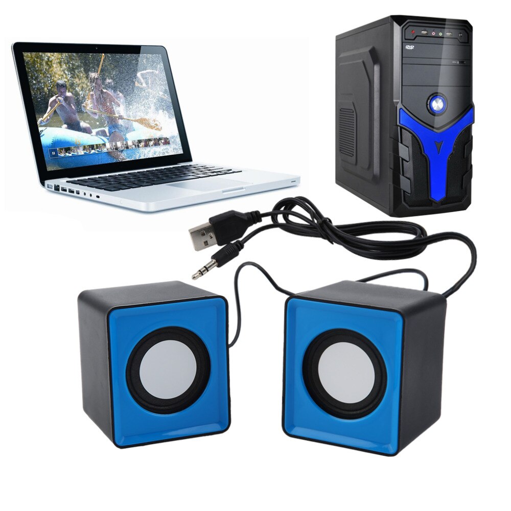 Wired Combination Computer Speaker Subwoofer Music Movies Multimedia PC Gaming Systems AUX USB 2.1 Sound Box Bass Speakers