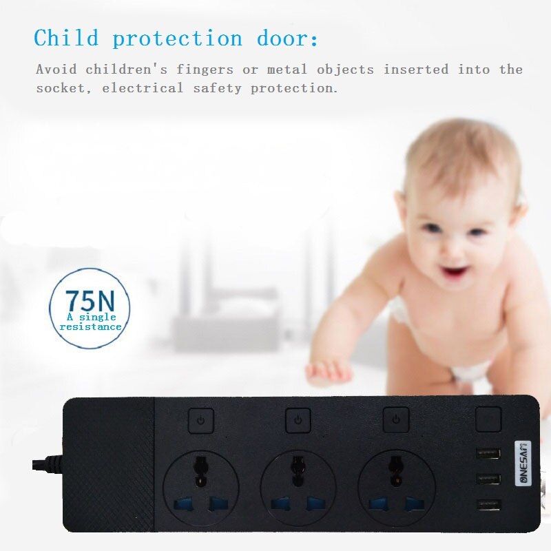 USB Power Strip EU UK US AU Universele Socket multifunctionele Home Office Charger Adapter Extension Socket