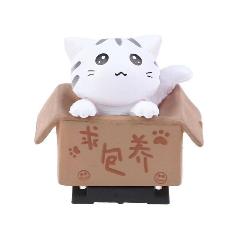 Lampe de poche 3D pour appareil photo, dessin animé, chat, mignon, Flash, SLR Q0V0: WHITE