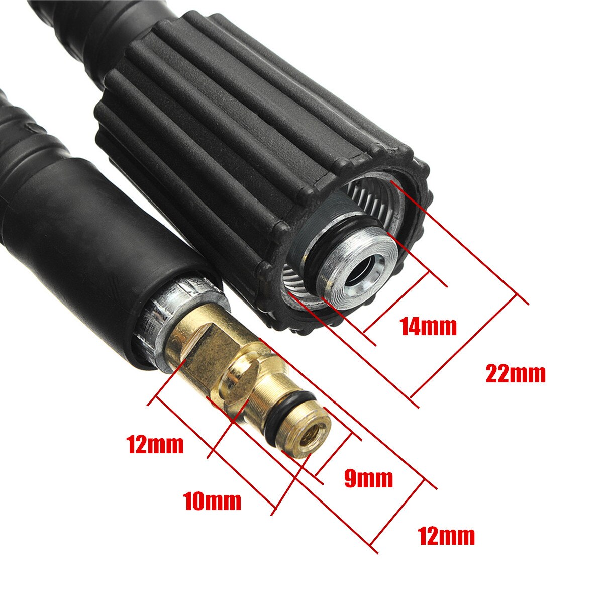 6m/8m/10m High Pressure Water Cleaning Hose Pure Copper for K K2 K3 K4 K5 High Pressure Washer