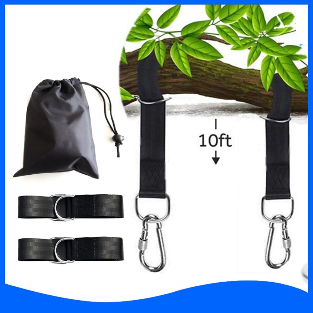 Outdoor Tools Buckle Tree Garden Swing Hanging Kit Swing Chair Hang Up Holds Hammocks Baby Swing Buckle