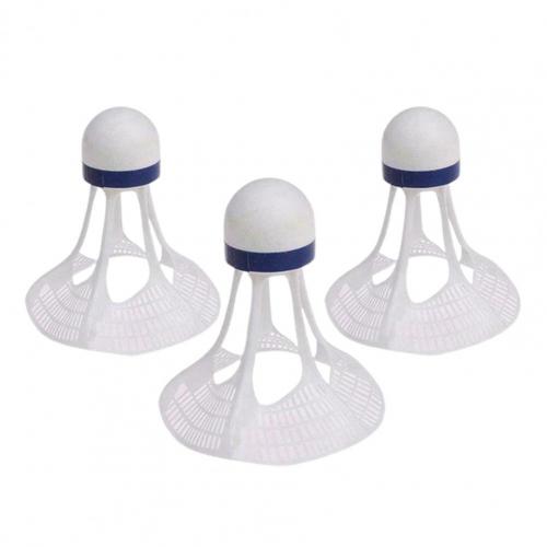 3Pcs Badminton Ball Shuttlecock Lightweight Windproof Badminton Balls Outdoor Student Sports Training Shuttlecocks: White
