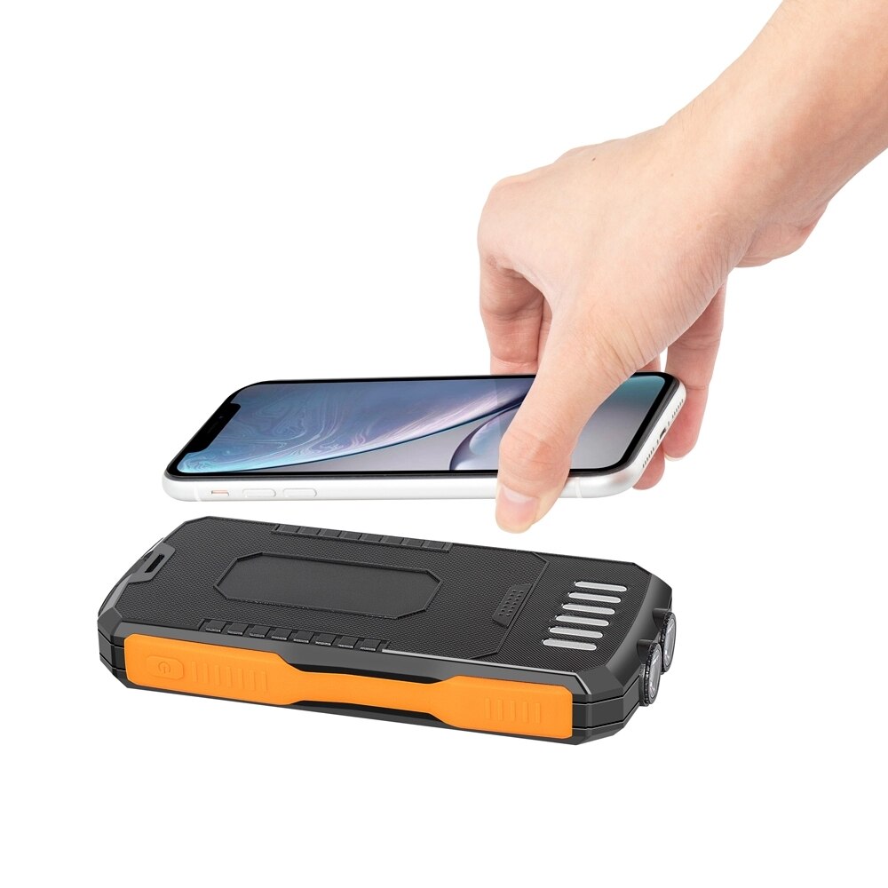 25000 mah zonnelader, zonne-energie powerbank, 25000 mah monokristallijne zonne-energie powerbank