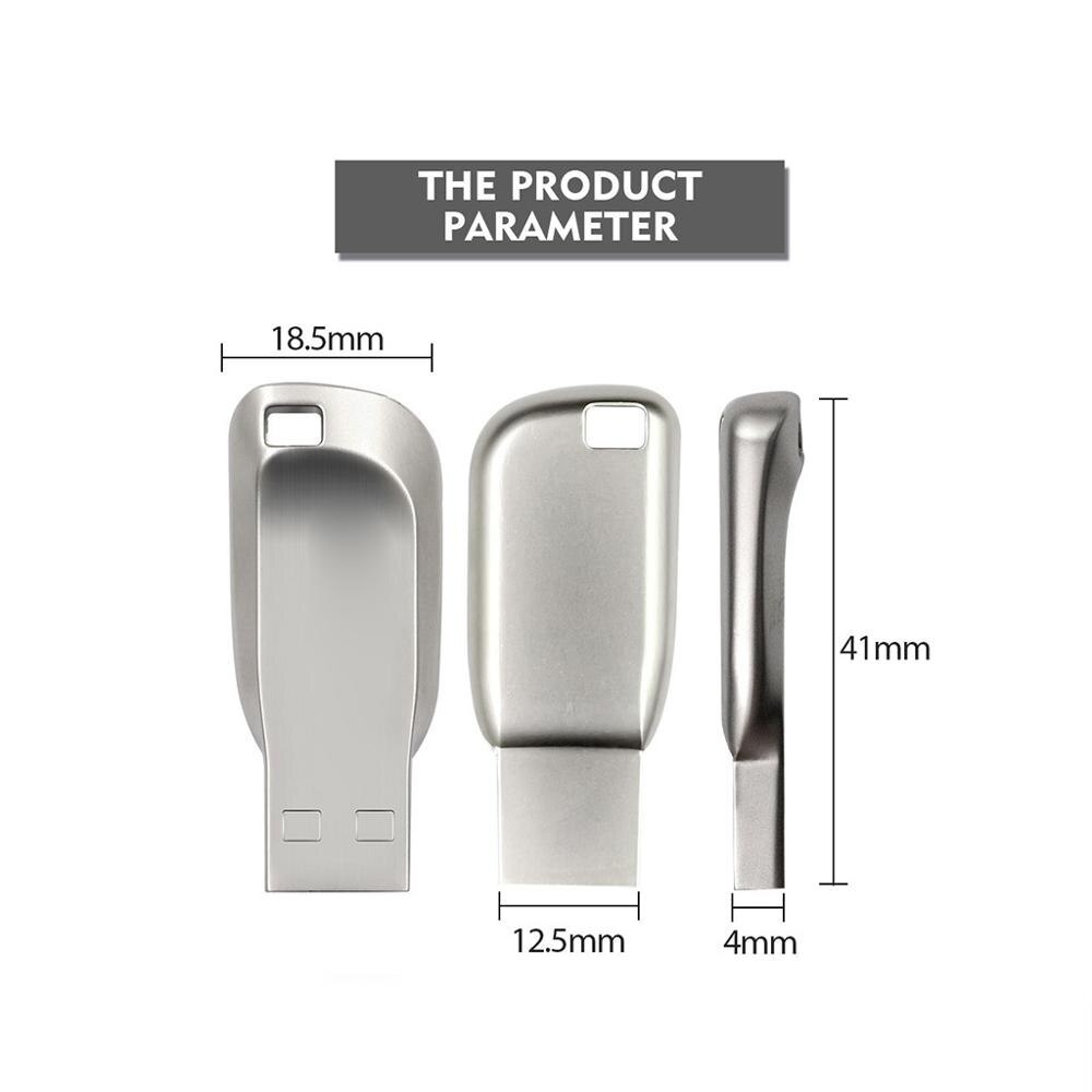 USB2.0 mini pendrive dysk metalowe pióro 64GB brelok pendrive USB flash pendrive karta pamięci 8GB 16GB 32GB 64gbusb