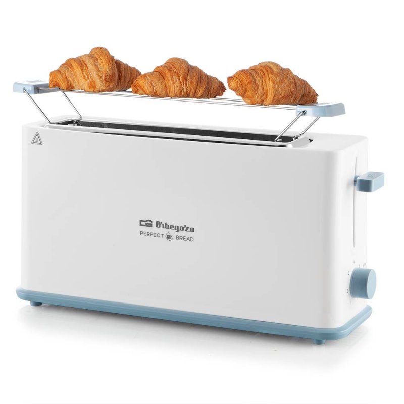 TOSTADOR DE PAN ORBEGOZO TO 4014 - 850W - 1 RANURA LARGA - 7 NIVELES TOSTADO - FUNC. DESCONGELACIÓN - BANDEJA RECOGEMIGAS