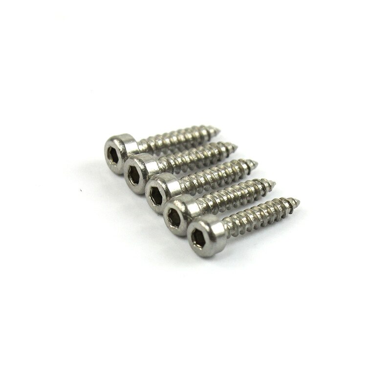 Model Airplane Screw M2 * 10 Hexagon Socket Self Tapping Screw Stainless Steel Material M2 * 10 Screw 100-