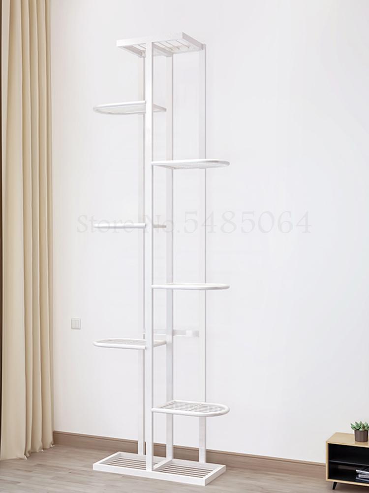 899 Flower Shelf Multi-layer Indoor Home Balcony Decoration Rack Wrought Iron Living Room Simple Flower Pot Multilayer Rack