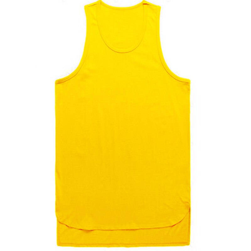 2021 palestre Fitness uomo canotta uomo Fitness camicia senza maniche uomo gilet sportivo traspirante canottiera palestre gilet da corsa uomo: yellow / XXL