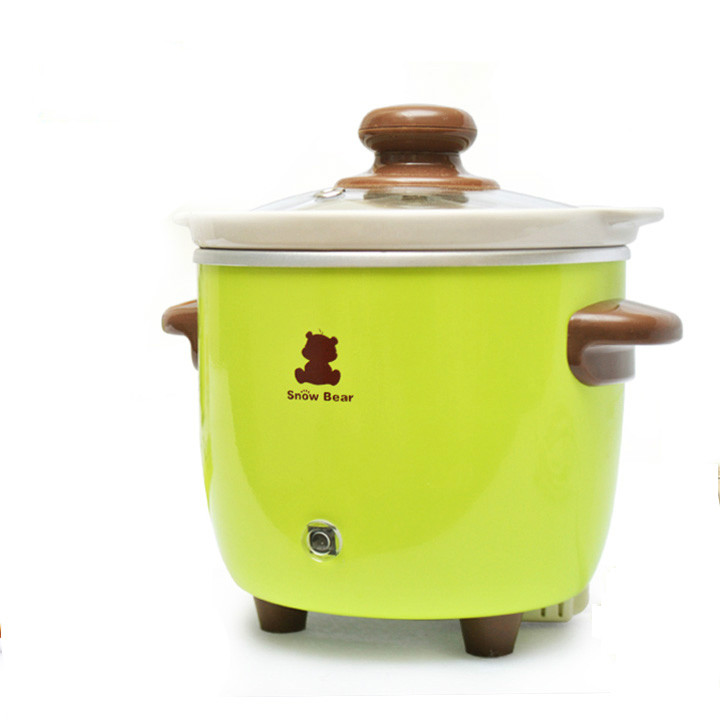 220v 0.7l 70w bb electrci slow cooker keramisk foring kogende suppe grød gryderet potte baby mad værktøjer