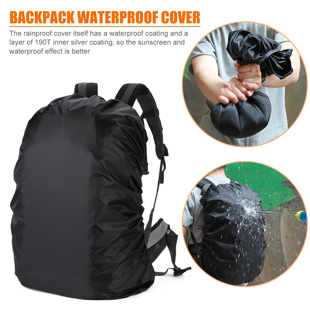 35/60/70L Waterproof Backpack Rain Cover Ultralight Shoulder Rainproof Cover for Backpack Rucksack Bag Travel Camping Climbing