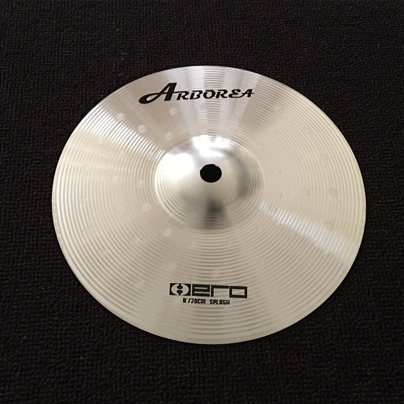 Arborea 8 "Splash Cymbal Voor Drums 3 Serie B8 Fh Hero 3 Metalen B8 Messing Legering: Hero series 8 splash