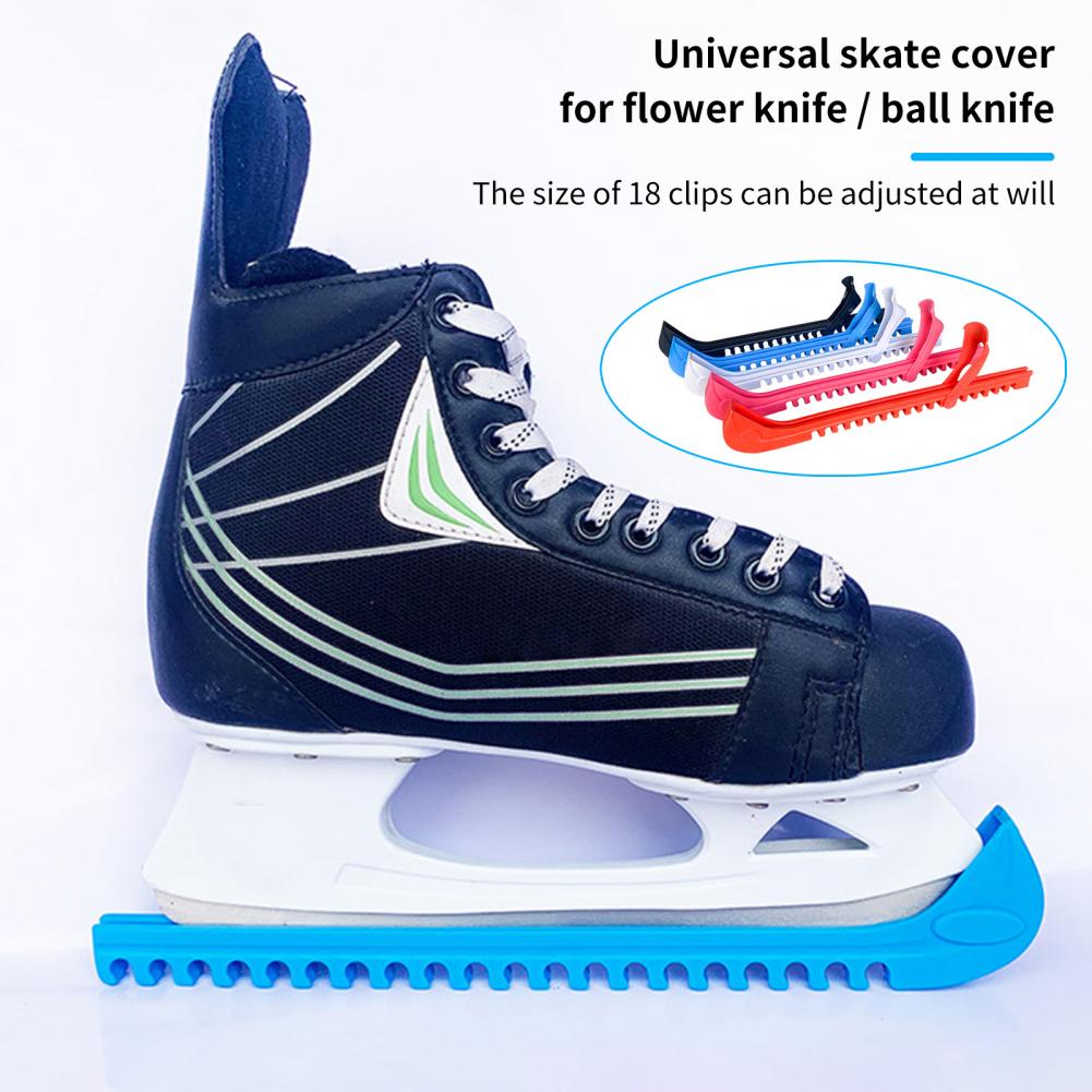 2Pcs/Set Skate Guard Top Notch Dust-proof Convenient Hard Adjustable Skate Guards for Adult