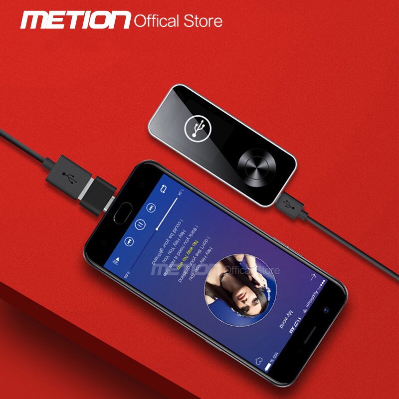 Bluetooth MP3 Player HiFi Sound Multi-function Portable Sports 16GB Music Walkman E-book/FM/HD Recording/MP3 Player