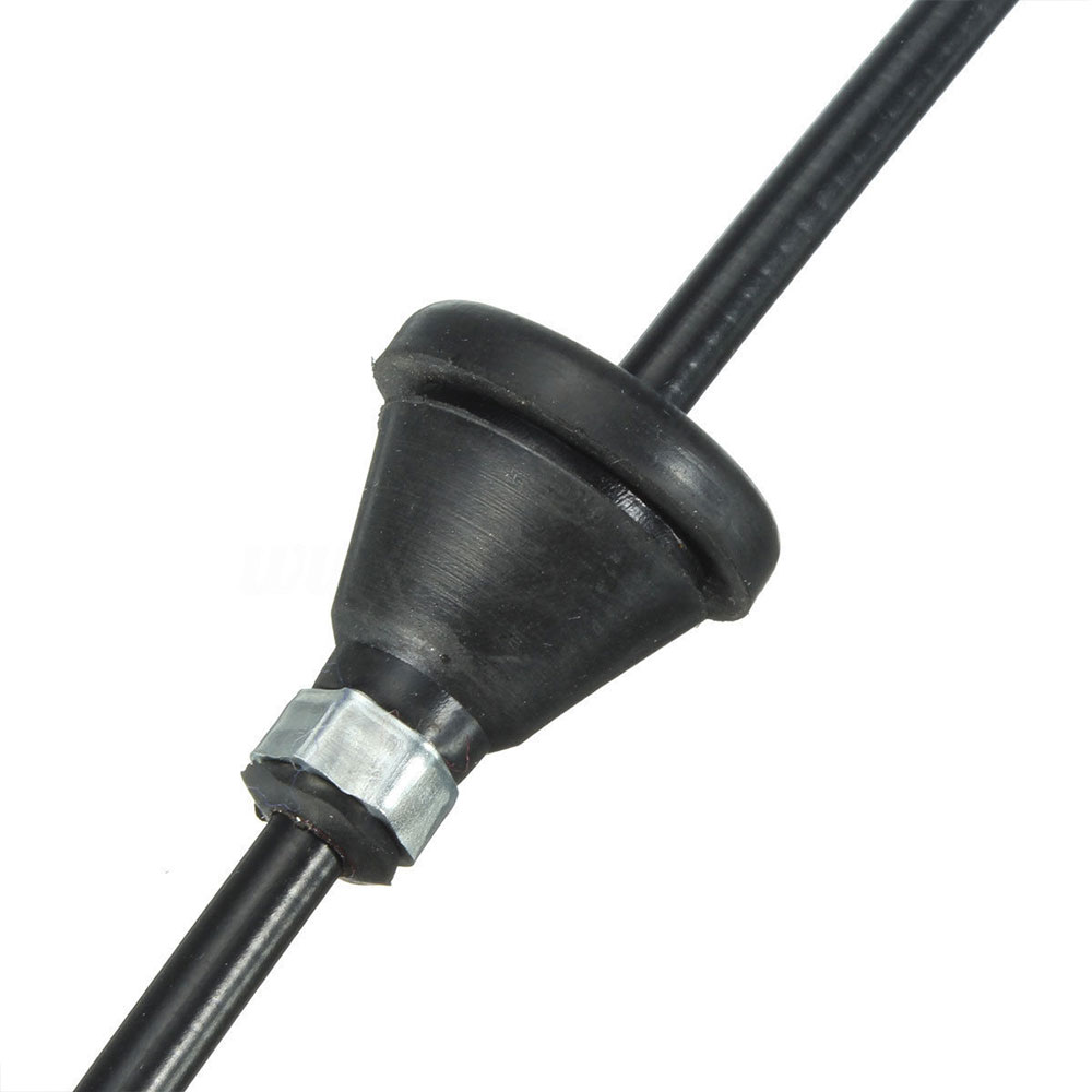 Vehemo plastgummi til motorhjelm kabelskærm kabelhætte frigør kabel motorhjelm kabelbil tilbehør køretøj bilafdækning kabeldæksel