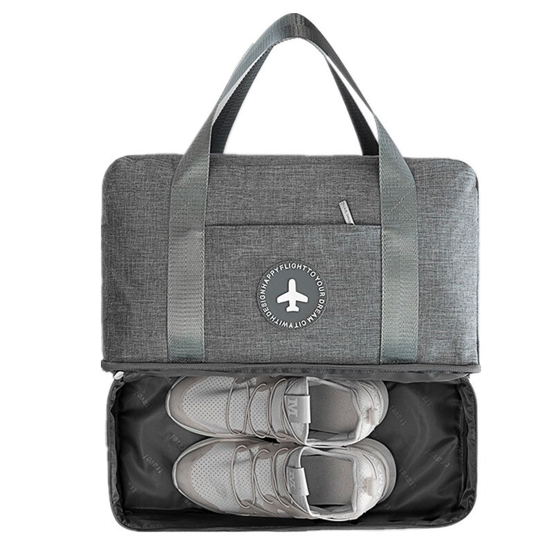 Waterproof Shoes Bag Oxford Wash Bags Zipper Travel Duffle Clothing Pouch Dry Wet Separation Handbag Beach Package