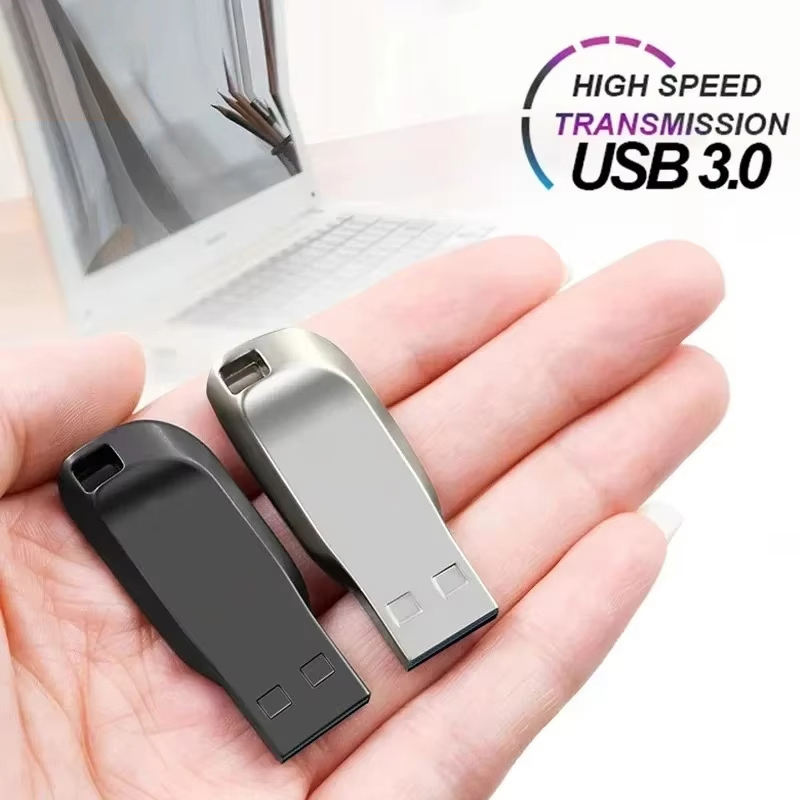 Flash Drive 2TB USB 3.0 Mini High Speed Metal Pendrive 1TB Stick Portable Drive Waterproof Memoria Storage U Disk