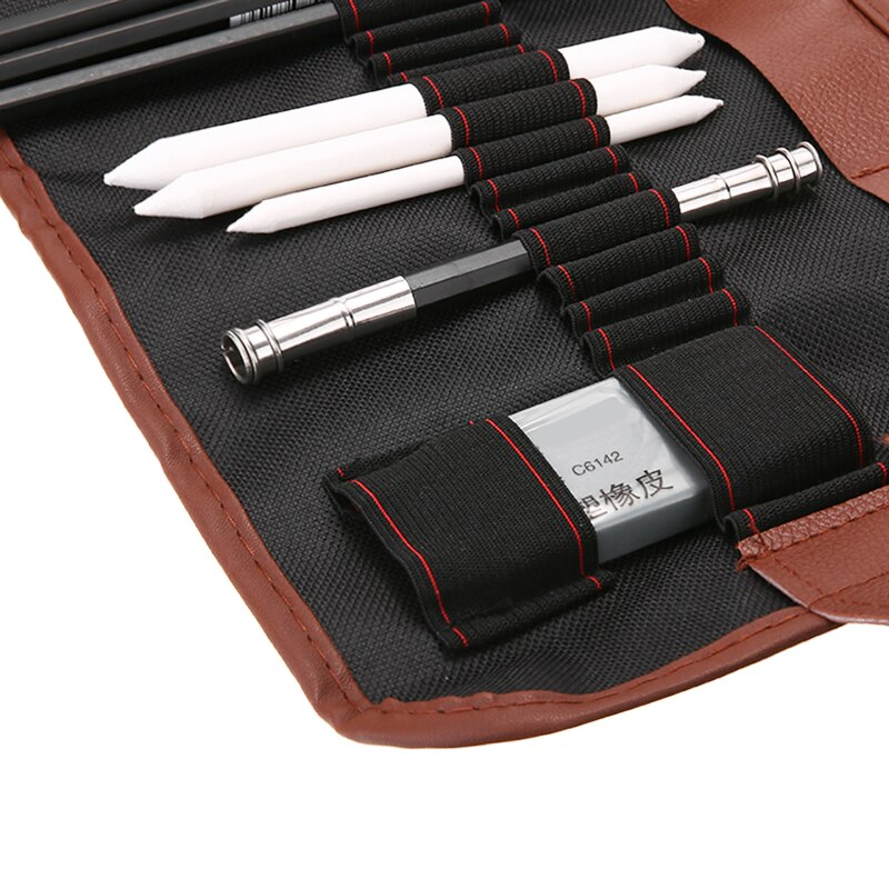 29pcs Beginner Sketching Pencils Kit Sketching Drawing Pencil with Artist Graphite Charcoal Stick For Art Craft Painting