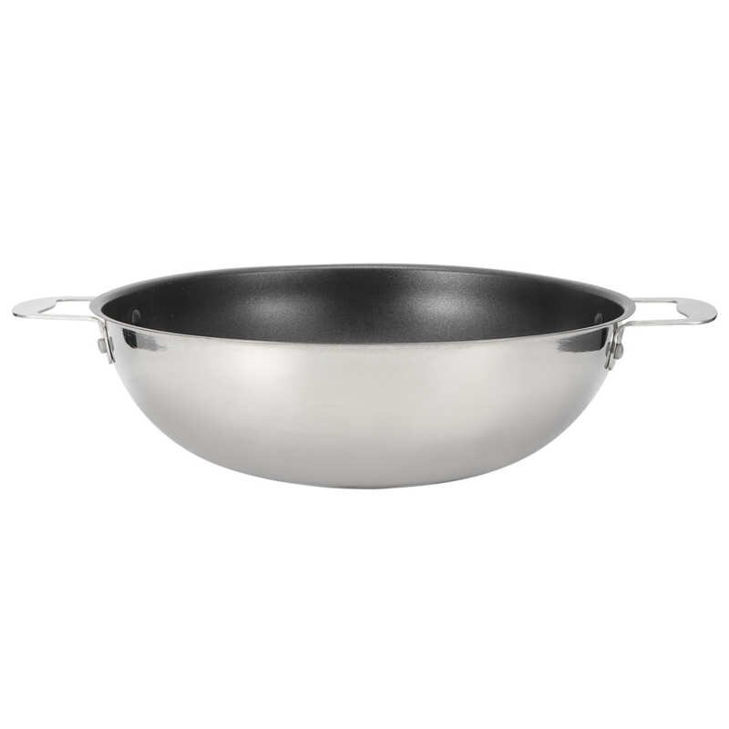 Stainless Steel Frying Pan Kitchen Utensil for Home Restaurant