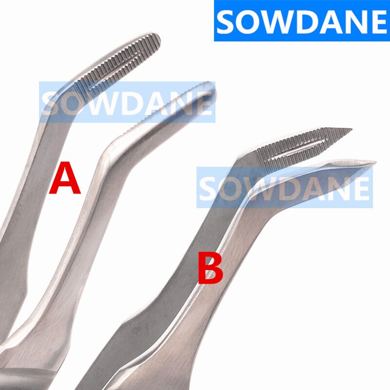 Tandheelkundige Extractie Pincet Wees End Wortel Splinter Forcep Ronde Tip Wortel Tip Pick Pincet Dental Orthodontische Instrument Tool