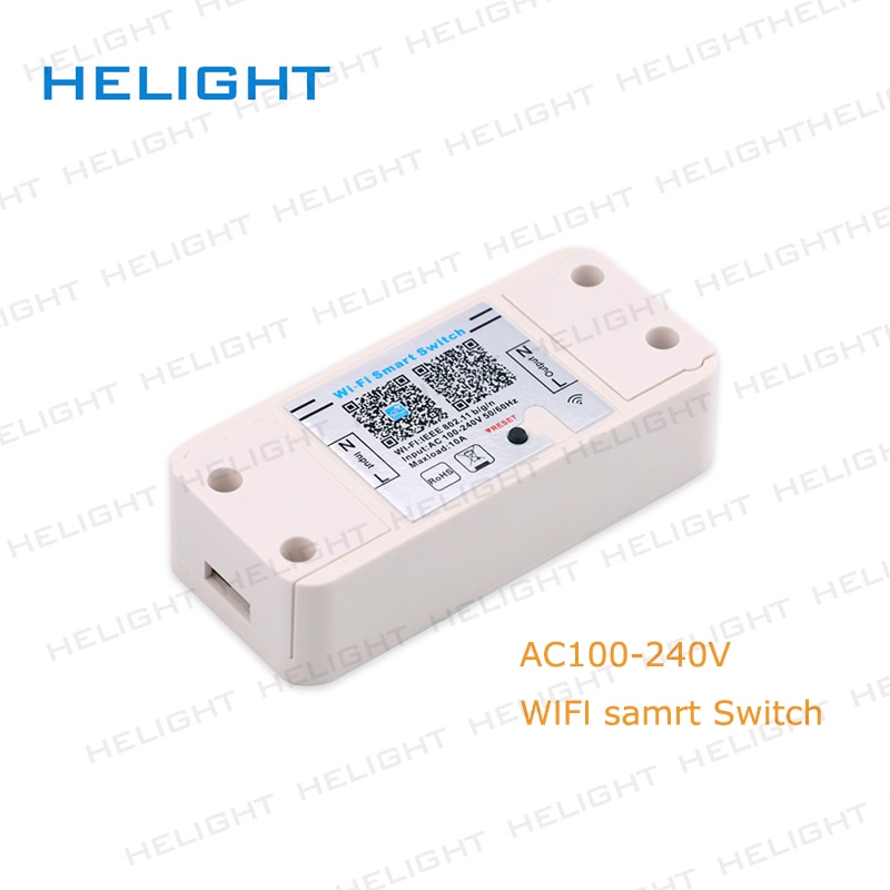 WIFI/BT smart Switch Timer switch AC100-240V Wireless phone APP control Light Smart Home Automation Controller Work with Alexa