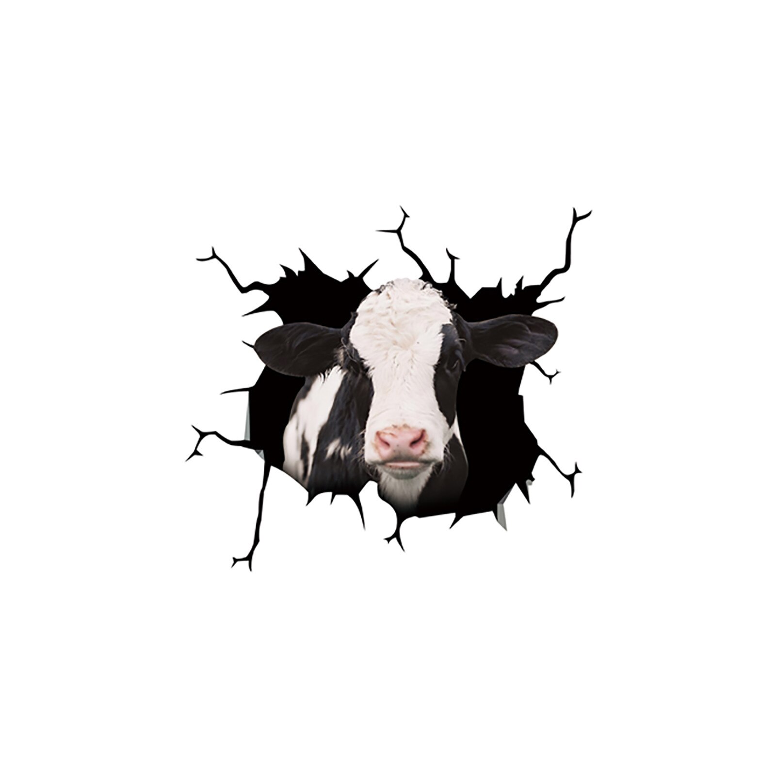 Cow Cattle Bull Dog Car Sticker Pet Funny Puppy Lover Window Paste Stickers Pig Decoration Decor Party Decal Cover: G