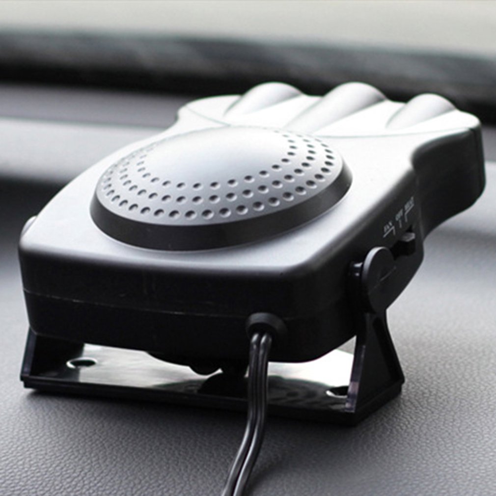 3Holes Auto Car Electric Heater Heating Fan Window Screen Demister Defroster 12/24V Defroster Glass Defogging Defrost