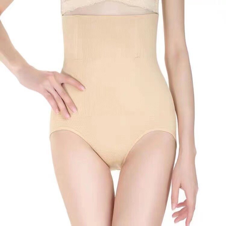 postpartum high waist abdomen closing pants thin body and hip lifting Panties women&#39;s pure cotton bottom body shaping clothe: 2 / S-M 101-129