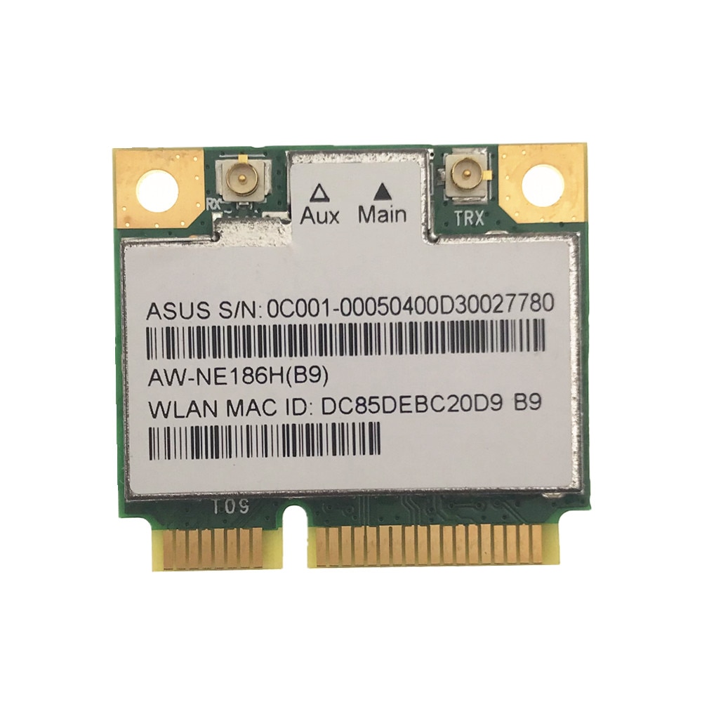 Atheros AR5B125 Half MINI PCI 802.11 b/g/n 150 Mbps Draadloze Kaart voor Laptop