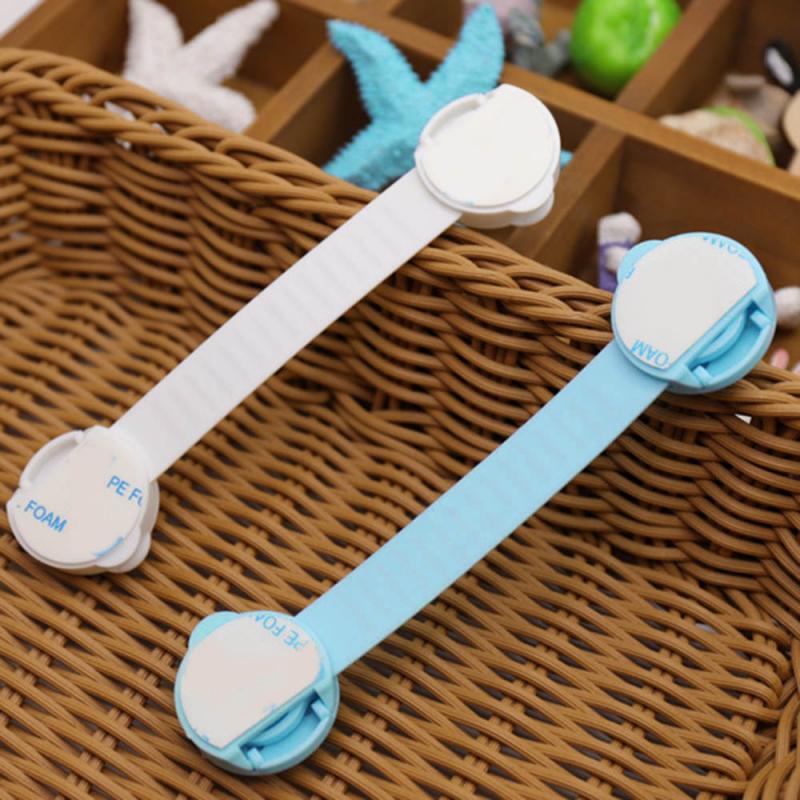 Child Safety Lock Adjustable Lock Baby Baby Anti-pinch Multi-function Refrigerator Cabinet Door Lock Cabinet Straps