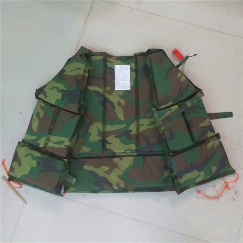 Dubbelzijdig camouflage doek Verdikte Oxford doek oceaan drifting camouflage reddingsvest drijven vest Gezaghebbende testen