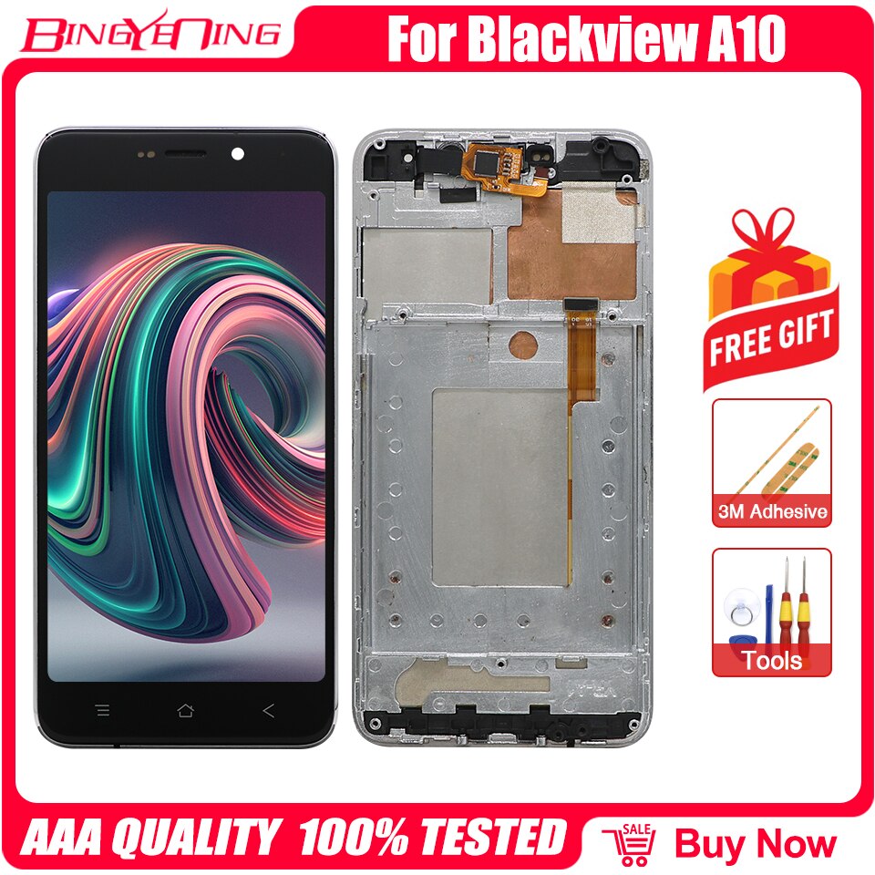 100% nowy oryginalny dla Blackview A10/A20/A20 Pro/A30/A60/A60 Pro/A80/A80 Pro/A8max montaż ekranu + zamienny zestaw ramy