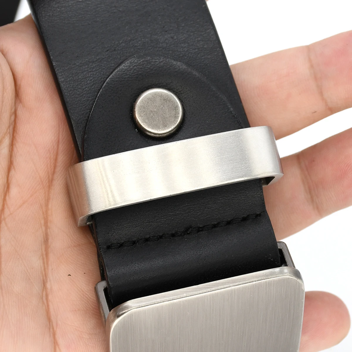 1 Stuk Roestvrijstalen Gordelhouder 40Mm D-Vorm Riem Riem Lus Ringgesp Voor Lederen Handtas Riem Riem Tailleband Onderdelen