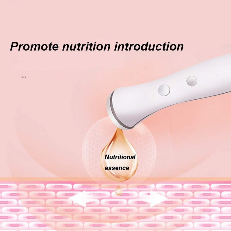 Masajeador de ojos, herramienta de masajeador de ojos y rostro/bolígrafo con calor de 42 Celsius y vibración sónica para Anti envejecimiento, alivio de fatiga ocular, ojos hinchados/