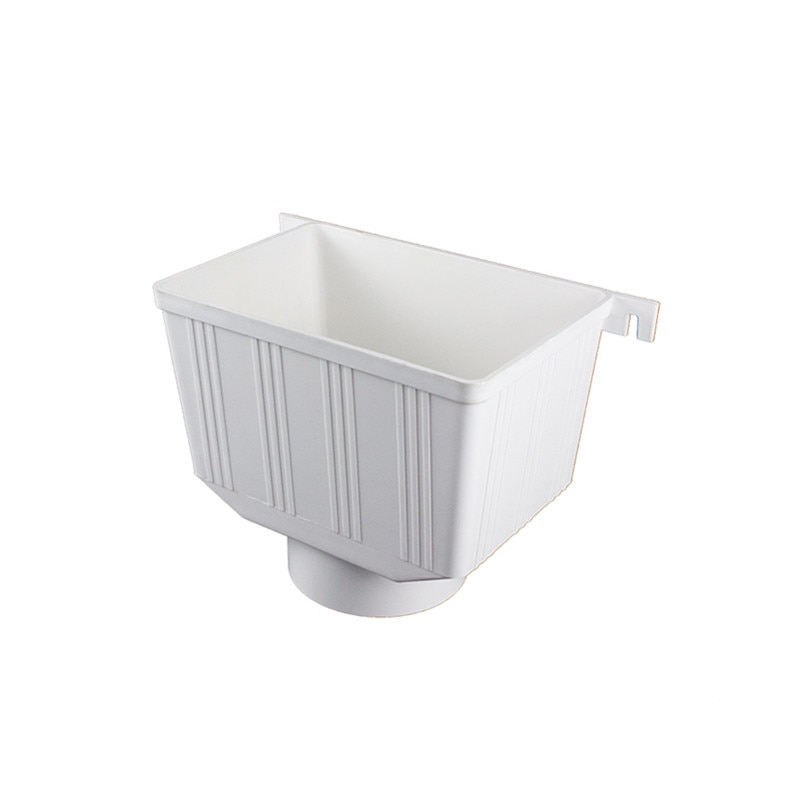 pvc rainwater hopper downspout drain adapter rain water collector rain water collector drain pipe accessories 75/110/160mm