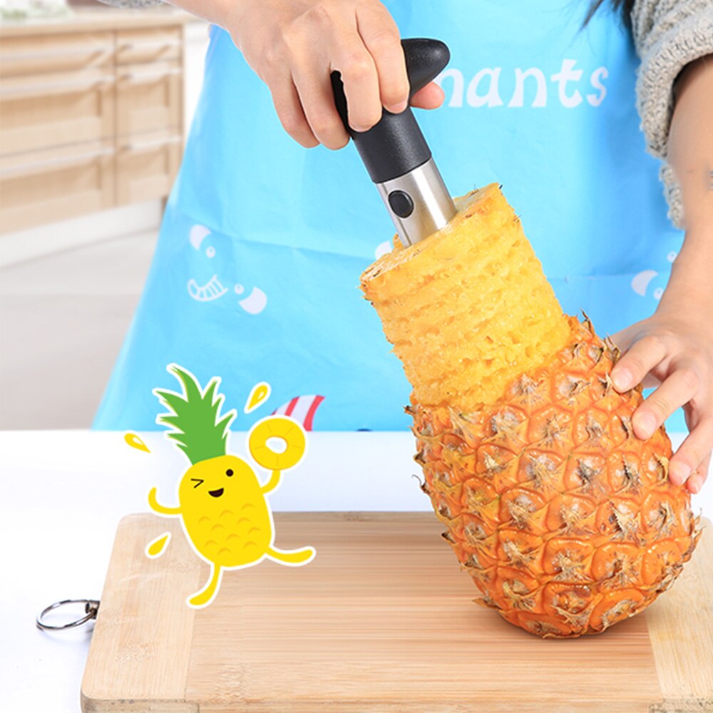 Küche Werkzeuge 304 Edelstahl Ananas Messer Ananas Schäler Artefakt Schäler Splitter Ananas Schäler Küche zubehör